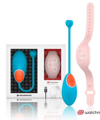 WEARWATCH - TECNOLOGIA WATCHME CONTROLE REMOTO OVO AZUL / ROSA
