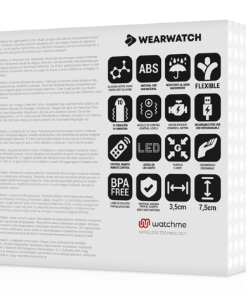 WEARWATCH - TECNOLOGIA WATCHME CONTROLE REMOTO OVO AZUL / AQUAMARINE