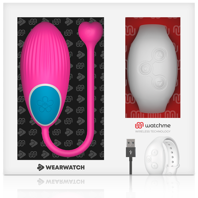 WEARWATCH - TECNOLOGIA WATCHME CONTROLE REMOTO OVO FÚCSIA / NIVEO - Image 3