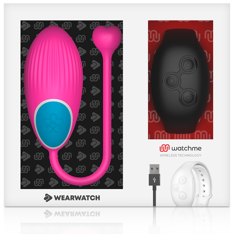 WEARWATCH - TECNOLOGIA WATCHME CONTROLE REMOTO OVO FÚCSIA / JATO - Image 4