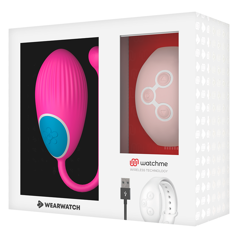 WEARWATCH - TECNOLOGIA WATCHME CONTROLE REMOTO OVO FÚCSIA / ROSA - Image 3