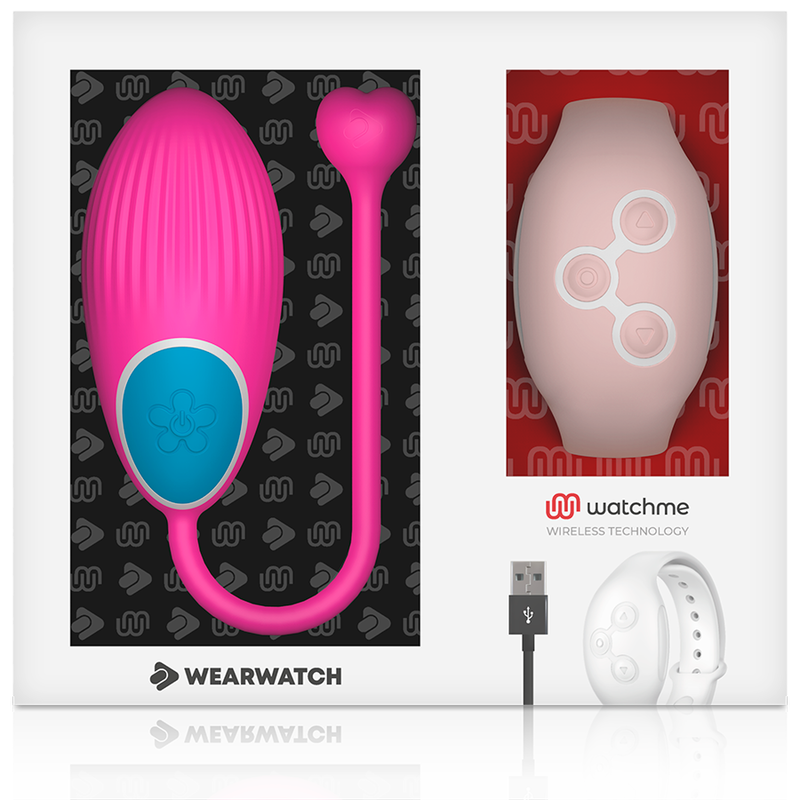WEARWATCH - TECNOLOGIA WATCHME CONTROLE REMOTO OVO FÚCSIA / ROSA - Image 2