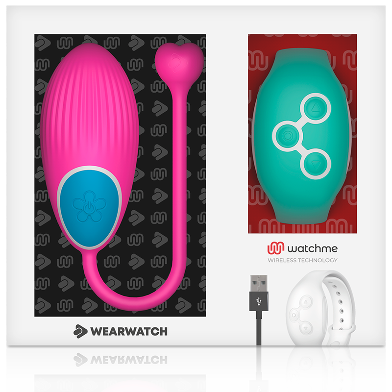WEARWATCH - TECNOLOGIA WATCHME CONTROLE REMOTO OVO FÚCSIA / ÁGUA DO MAR - Image 3