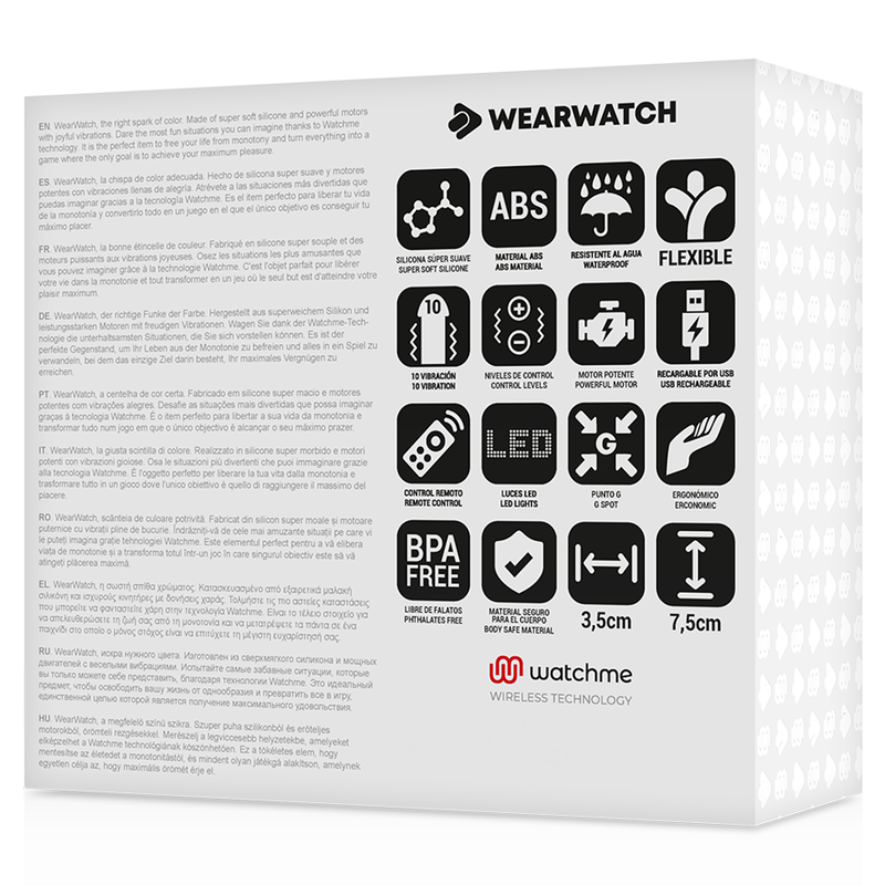 WEARWATCH - TECNOLOGIA WATCHME DE CONTROLE REMOTO DE OVO ÁGUA DO MAR / JATO - Imagem 5