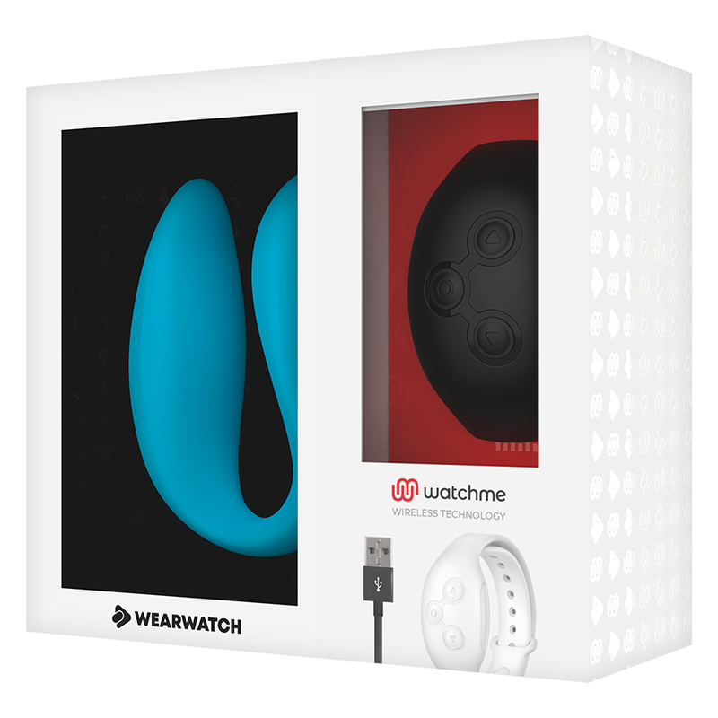 WEARWATCH - VIBRADOR DE TECNOLOGIA DUAL WATCHME INDIGO / JET - Image 3