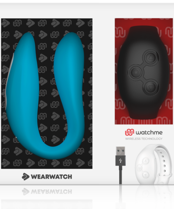 WEARWATCH - VIBRADOR DE TECNOLOGIA DUAL WATCHME INDIGO / JET