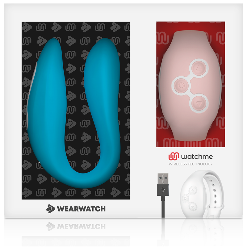 WEARWATCH - VIBRADOR WATCHME DUAL TECHNOLOGY INDIGO / ROSA - Imagem 2