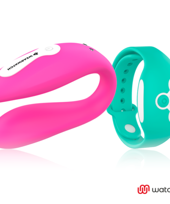 WEARWATCH - VIBRADOR WATCHME DE TECNOLOGIA DUPLA FÚCSIA / ÁGUA DO MAR - Image 5