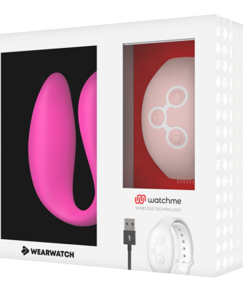 WEARWATCH - VIBRADOR WATCHME DUAL TECHNOLOGY FÚCSIA / ROSA