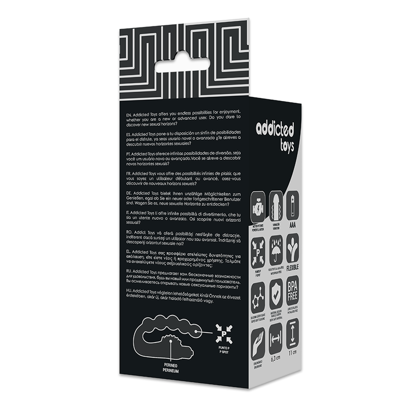 ADDICTED TOYS – MASSAGEADOR PROSTÁTICO VIBRATÓRIO ANAL - Image 3