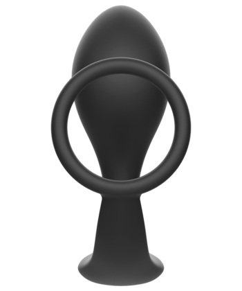 ADDICTED TOYS - PLUG ANAL COM ANEL DE SILICONE PRETO - Imagem 5