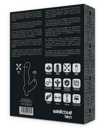 Alternative view of ADDICTED TOYS - P-SPOT VIBE ESTIMULADOR ANAL DE PRÓSTATA DE SILICONE