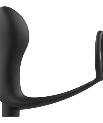 Alternative view of ADDICTED TOYS - ANEL DE PÊNIS COM CONTROLE REMOTO PLUG ANAL PRETO RECARREGVEL