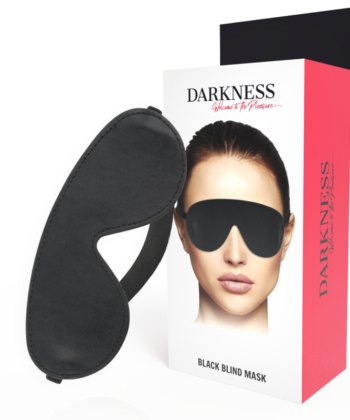 DARKNESS - MSCARA PRETA DE ALTA QUALIDADE