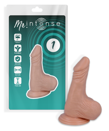 MR INTENSE - 1 REALISTIC PENIS 14.6 CM -O- 3.5 CM