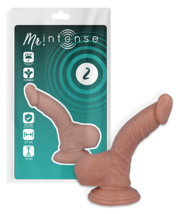 MR INTENSE - 2 REALISTIC PENIS 16 CM -O- 2.7 CM