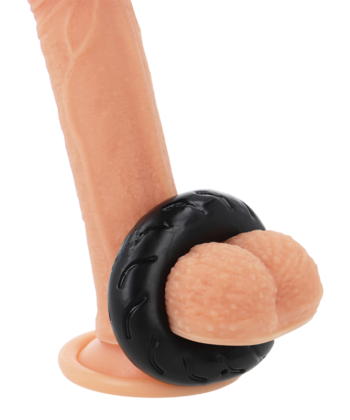 POWERING - ANEL PARA PÊNIS SUPER FLEXÍVEL E RESISTENTE 5CM PR08 PRETO