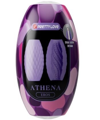 PRETTY LOVE - MASTURBADOR MASCULINO SILICONE ATHENA EROS ROXO - Image 4
