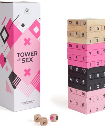 SECRETPLAY - JOGO DE MADEIRA TORRE DO SEXO