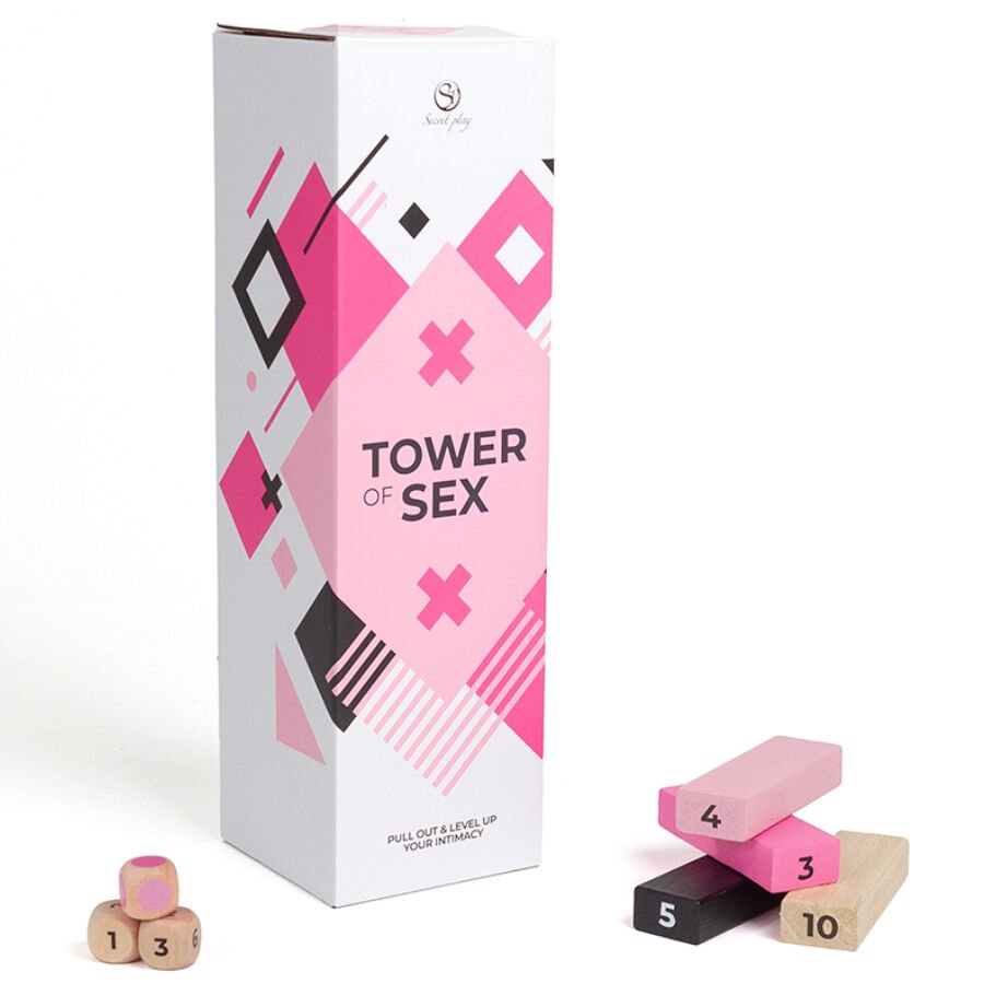 SECRETPLAY - JOGO DE MADEIRA TORRE DO SEXO - Imagem 3