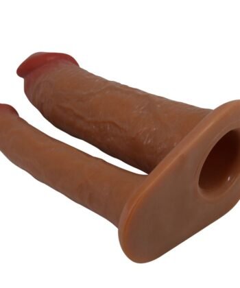 PRETTY LOVE – Arnês com cuecas universal Keaven e dildo duplo confortável - Image 3