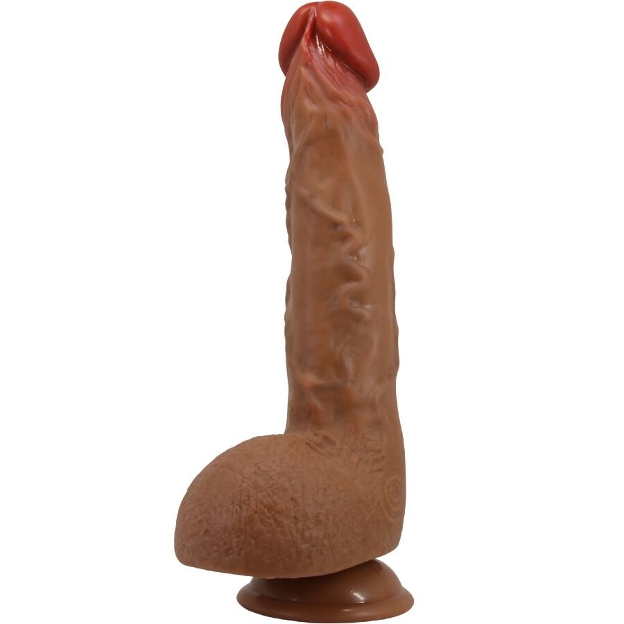 BAILE - BEAUTIFUL WILKS VIBRADOR REALÍSTICO 5 AJUSTES 25 CM MULATO - Imagem 3
