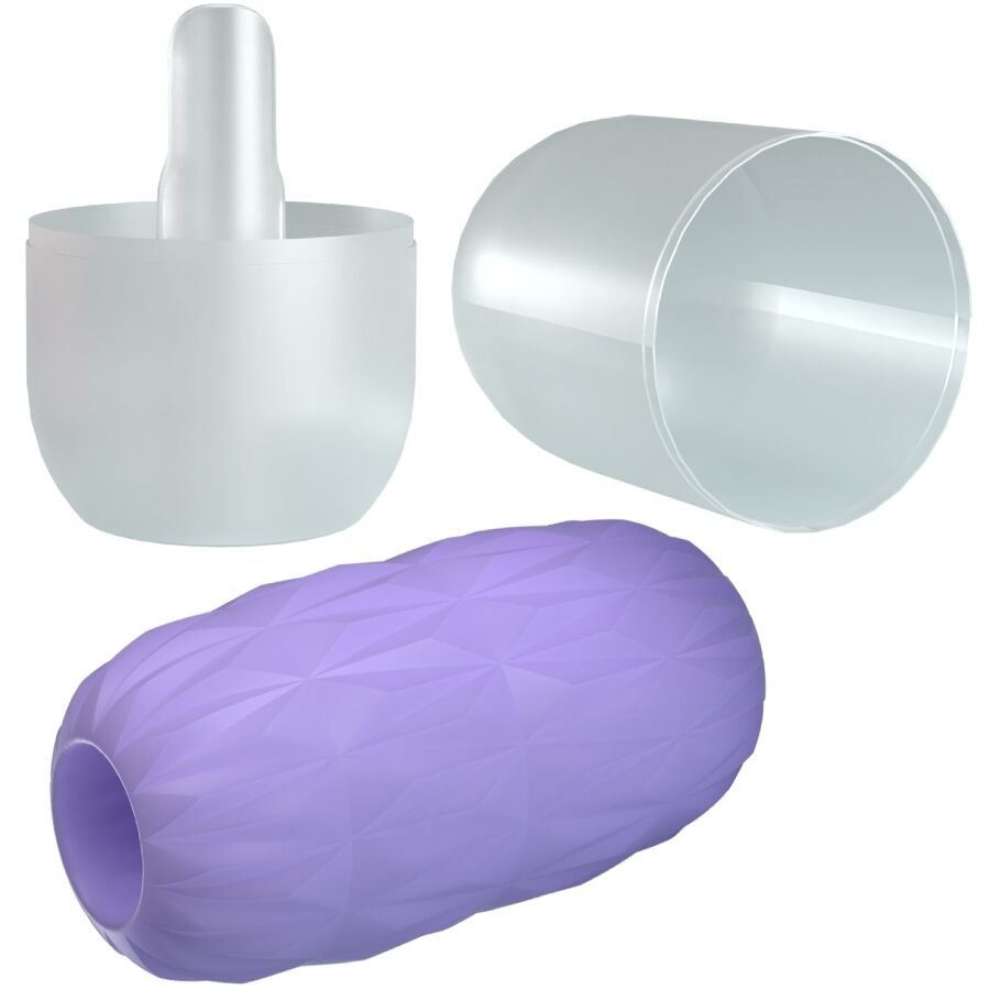 PRETTY LOVE - MASTURBADOR MASCULINO ATHENA ALICE ROXO - Imagem 3