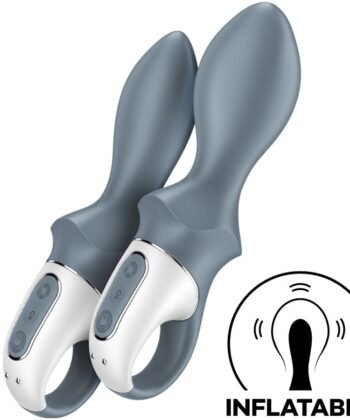 Visão alternativa de SATISFYER - BOMBA DE AR BOOTY 1 VIBRADOR INFLÁVEL ANAL CINZA