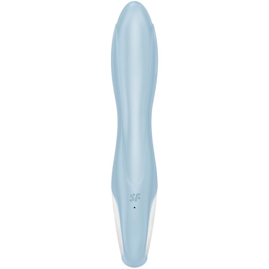 SATISFYER - BOMBA DE AR BUNNY 1 COELHO INFLÁVEL VIBRADOR AZUL - Imagem 2