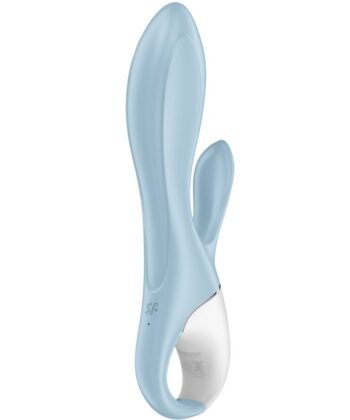 SATISFYER - BOMBA DE AR BUNNY 1 COELHO INFLÁVEL VIBRADOR AZUL - Imagem 3