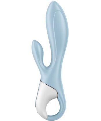 SATISFYER - BOMBA DE AR BUNNY 1 COELHO INFLÁVEL VIBRADOR AZUL