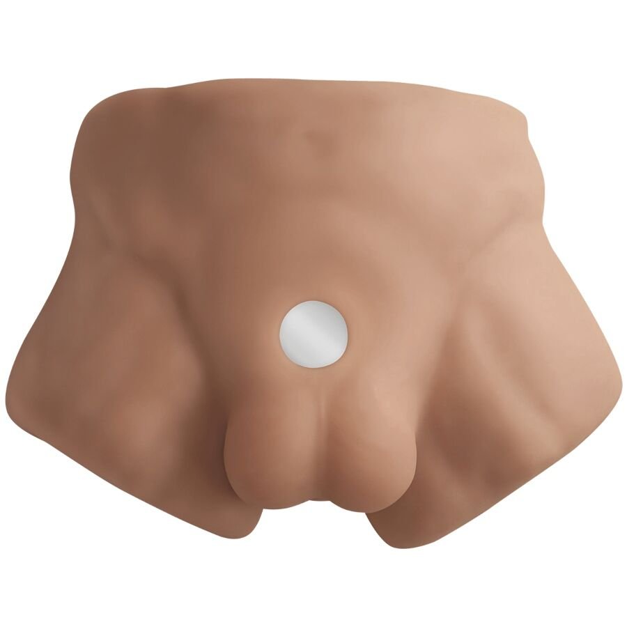 SILEXD - APOLLO S REALISTA MEIO TORSO MASCULINO CARAMELO - Image 3