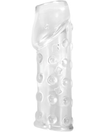 PRETTY LOVE - MANGA PARA PÊNIS APERTADA E VOLUMOSA TRANSPARENTE