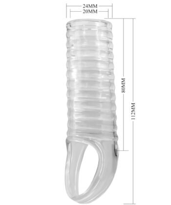 Visão alternativa de PRETTY LOVE - HARTMAN PENIS SHEATH TRANSPARENTE