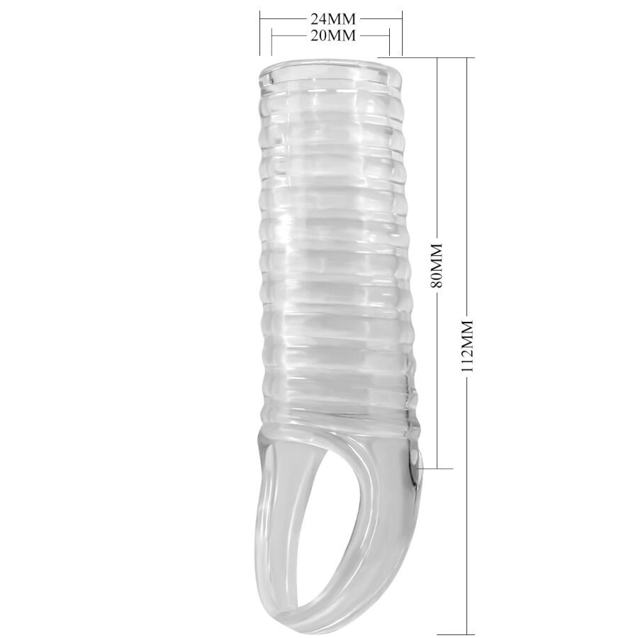 PRETTY LOVE - HARTMAN PENIS SHEATH TRANSPARENTE - Imagem 2