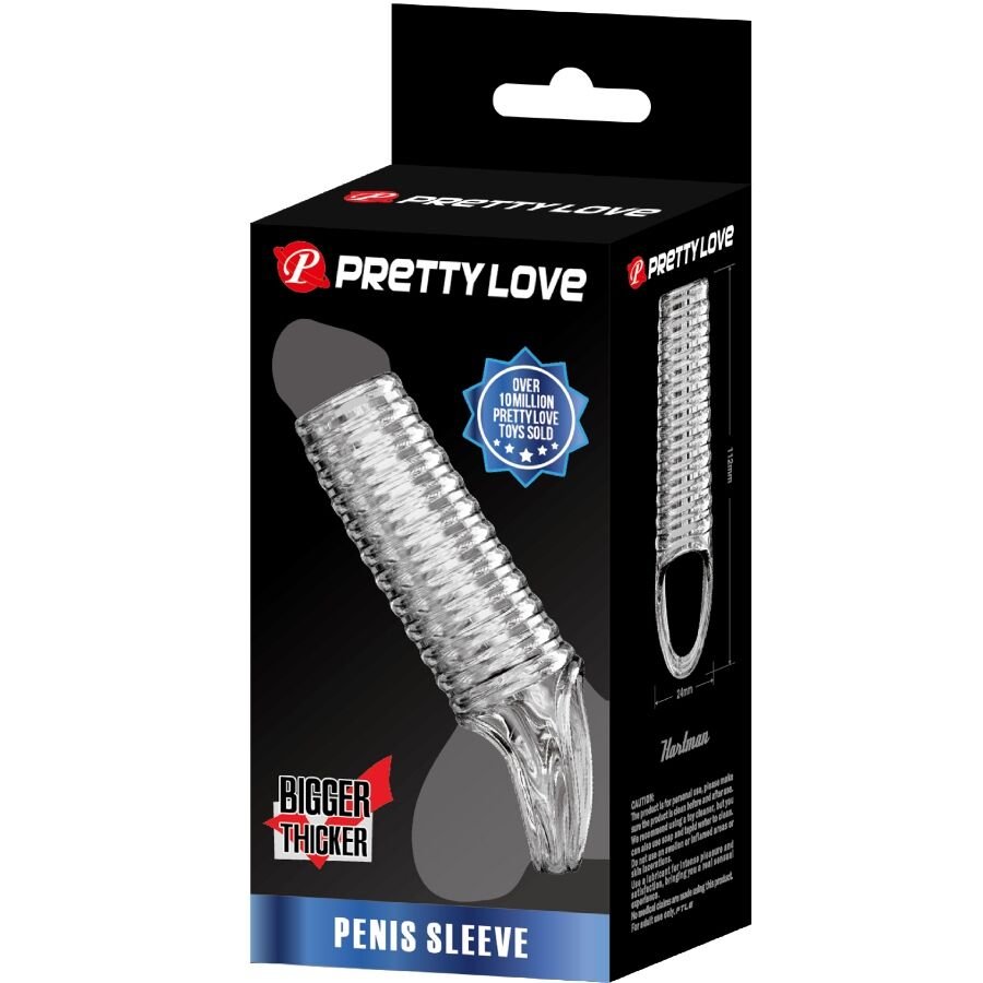 PRETTY LOVE - HARTMAN PENIS SHEATH TRANSPARENTE - Imagem 3
