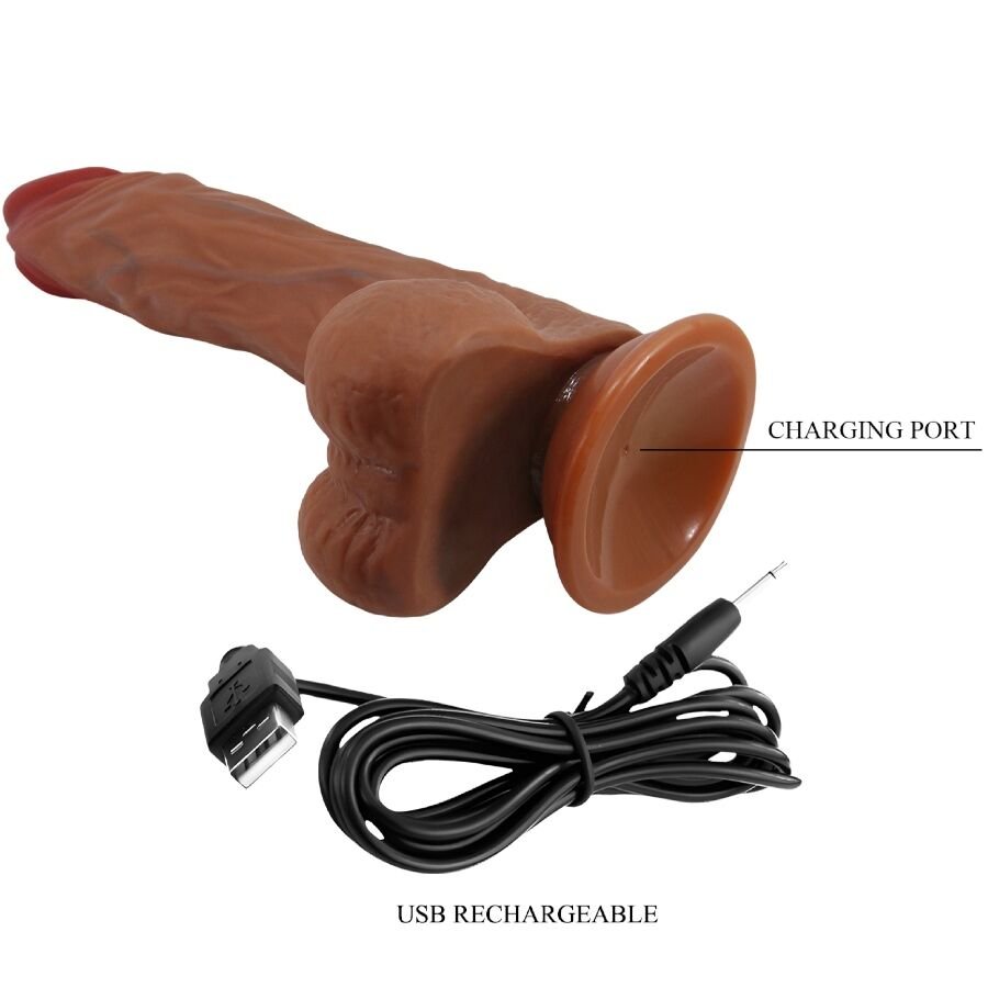 BAILE - CALISTO DILDO REALISTA 24 CM CARNE - Image 2