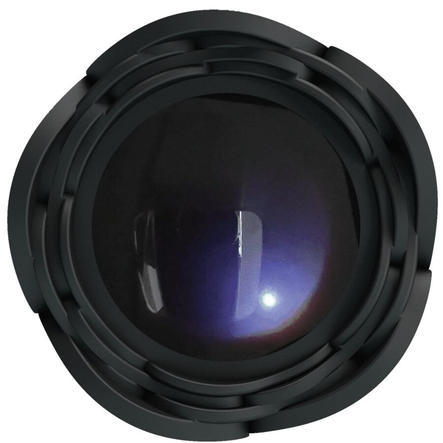 PRETTY LOVE - OLMAN PLUG ANAL COM LUZ LED PRETO 8,8 CM - Imagem 3