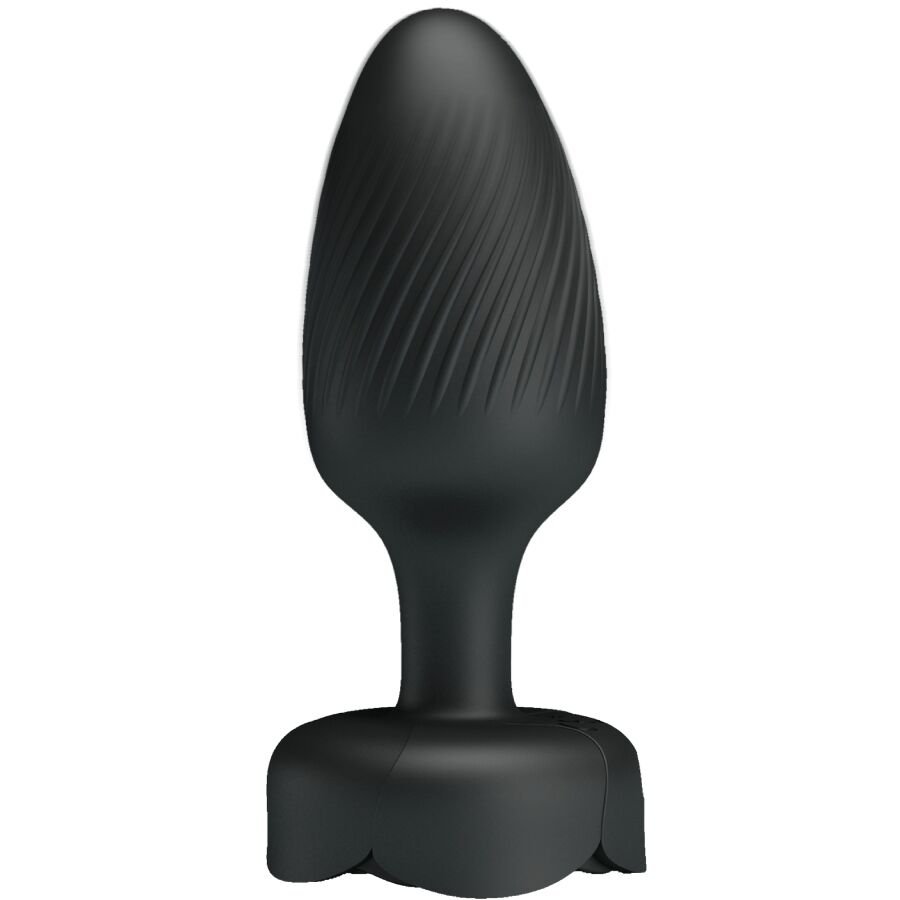PRETTY LOVE - OLMAN PLUG ANAL COM LUZ LED PRETO 8,8 CM - Imagem 4