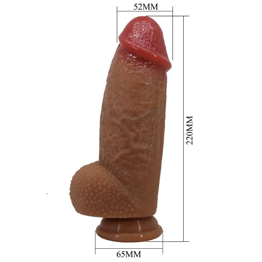 PRETTY LOVE - ACHILLE DILDO ULTRA REALISTA 22 CM - Imagem 2