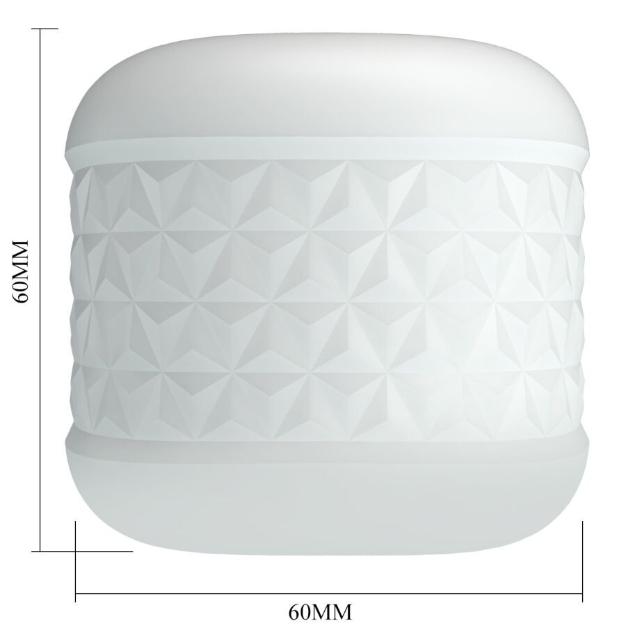 PRETTY LOVE - MASTURBADOR MASCULINO CRYSTLE BRANCO - Imagem 2