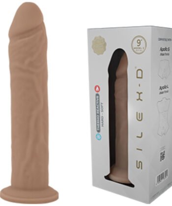 SILEXD - MODELO DE PÊNIS REALISTA 9 SILICONE LÍQUIDO 22,8 CM