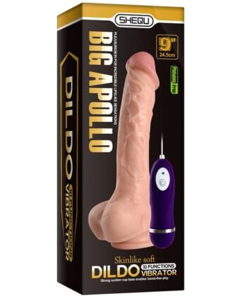 Visão alternativa de SHEQU - APOLO VIBRADOR DILDO COM CONTROLE REMOTO 24,5 CM