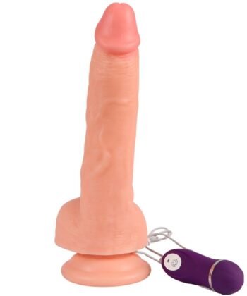 Visão alternativa de SHEQU - BEAST VIBRATING DILDO COM CONTROLE REMOTO 24,5 CM