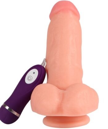 Visão alternativa de SHEQU - RED EAGLE VIBRADOR DILDO COM CONTROLE REMOTO 17 CM