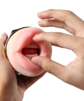 SHEQU - KAY MASTURBADOR DUPLO COM BOCA DUPLA E VIBRAÇÃO DE VAGINA - Image 2