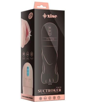 XISE - SUCTROKER V2.0 VI MASTURBADOR VAGINAL COM VIBRAÇÃO - Imagem 4
