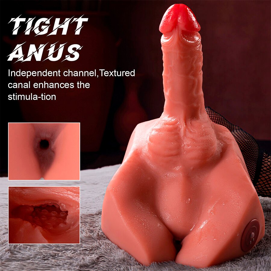 XISE - MICHAEL DILDO REALISTA E MASTURBADOR ANAL COM FUNÇÃO DE IMPULSO 15 CM - Image 2