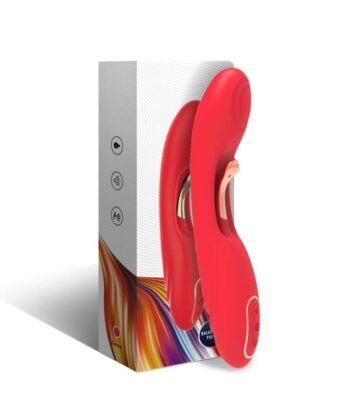ARMONY - VIBRADOR COM LÍNGUA OSCILANTE VERMELHO
