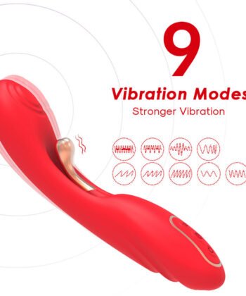 ARMONY - VIBRADOR COM LÍNGUA OSCILANTE VERMELHO - Image 4